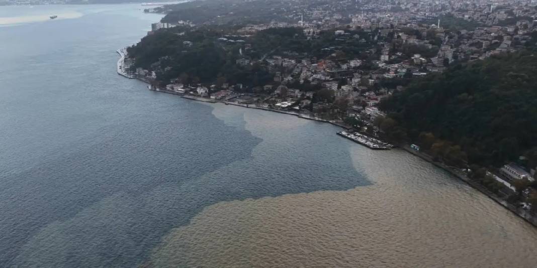 İstanbul Boğazı renkten renge girdi: Kıyıda 200 metrelik alan... 4